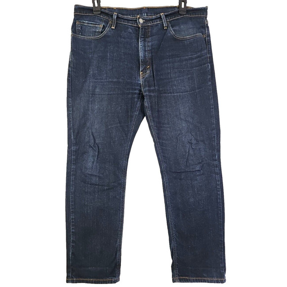 Levis 541 ~Men's Size 38×30~ Blue Dark Wash Athletic Taper Jeans Cotton Blend. - Picture 1 of 13